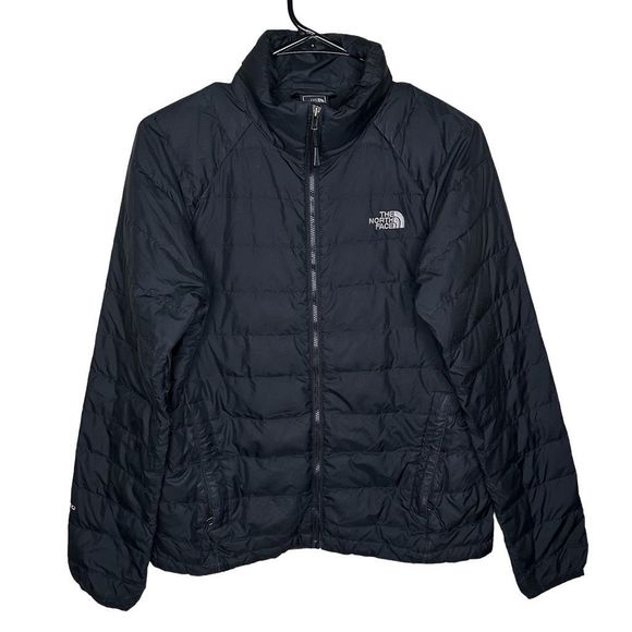 The North Face Black 550 Down Puffer Jacket Womens Medium - Picture 1 of 5